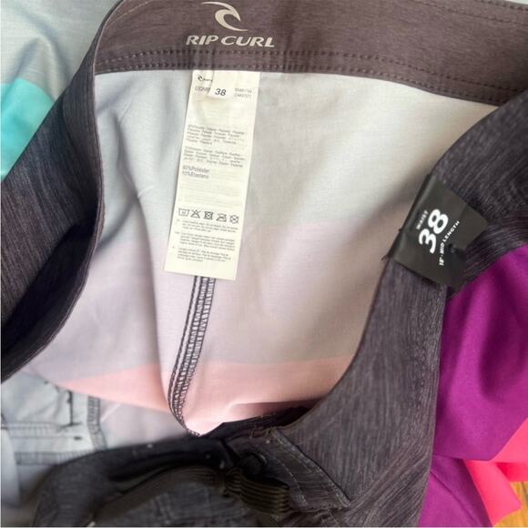 *NWOT Men's Rip Curl Boardshorts 18" Length - Waist 38 - Picture 8 of 8